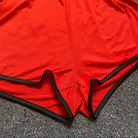 NWOT RED AND BLACK SLEEP/LOUNGE SHORTS - Picture 3 of 5